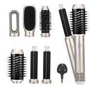Hair Styler, 6 in 1 Magic Air Styler, Hot Air Brush & Negative Ionic Hair Dryer with Auto Air Hair Curlers, Hot Air Comb for Fast Drying, Styling, Volumizing, Curling, Straightening, for All Hair Type