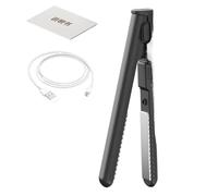 Hair Styling Iron - Travel 25cm Straightener, Fast Heat Curler and Tool for | Small Portable Device for Women and Girls, Travel, Easy Use and
