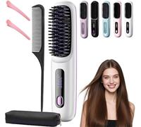 Hair Styling Iron, Versatile with Three Temperature Settings, USB Rechargeable, Anti-Scalding Design for Home Use