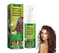 Hair Styling Mousse, Foam Mousse, Anti Frizz Hair Product, For Curls and Waves, For Natural Curls and Permed Hair, For More Volume and Defined, Curly Hair