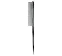 Hair Styling Pointed Tail Comb, Metal Bristle Teasing Hair Brush, Root Teasing Comb Precision Styling Tool, Long-Lasting C-omb Build, Modernized S-tyling Process, 23.5x2.7cm, For Salon Or Personal Use