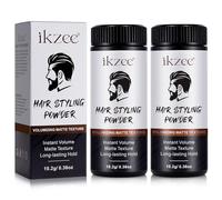 Hair Styling Powder for Men, 3 PCS Hair Texture Powder, Natural Look Mens Styling - Matte Texture Long-lasting Hold- Easy to Apply, non-greasy