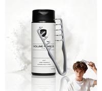Hair Styling Powder & Texture Comb 2pcs - Texturising Powder for Men with Oil Control - Instant Volume & Lightweight Matte Finish - Wide Tooth Comb for Curls & Straight Hair - All Day Hold