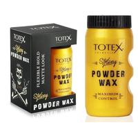 Totex Hair Styling Texturising Powder Wax - Volumizing Thickening Dust Powder Flexible Hold Matt Look Maximum Control for Men & Woman 20 gr