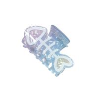 Hair Styling Set Including Ray Sea Star Conch Barrettes in Mystical Marine Blue Color Variations Lightweight Hair for Women