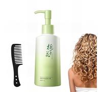 Hair Styling Set with Wide Tooth Combs & Curl Defining Cream, Heat Damage Protection, Long-Lasting Moisturiser Protects, Natural Styling & Hold Cream