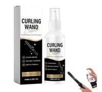 Hair Styling Tool Cleaning Spray, Curling Iron Cleaner 100ml (1PCS) | Residue Remover for Hot Hair Tools, No Pulling Protective Liquid Mist, Flat Curling Iron Cleaner, for Daily Home Salon Travel