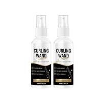Hair Styling Tool Cleaning Spray, Flat Curling Iron Cleaner, 100ML (2PCS) | Curling Iron Cleaner, Quickly Remove Residue from Hair Straightener Iron, No Pulling Protective Liquid Mist, Women.