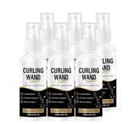 Hair Styling Tool Cleaning Spray, Flat Curling Iron Cleaner, 100ML (6PCS) | Curling Iron Cleaner, Quickly Remove Residue from Hair Straightener Iron, No Pulling Protective Liquid Mist, Women.