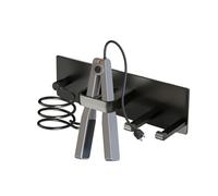 Hair Styling Tool Storage - Durable Wall Mounted Organizer with Dedicated Holders for Hair Dryers and Irons, Suitable for Bathrooms, Home, College Dorms, Hotels, Farmhouse Décor and Styling Needs