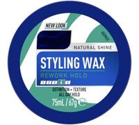 Hair Styling Wax, Smooth, Creamy Texture, Easy To Apply, Long Lasting Shine, Compact And Portable Design, Natural Finish Hair Wax For Men & Women, 75ml