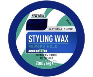 Hair Styling Wax, Smooth, Creamy Texture, Easy To Apply, Long Lasting Shine, Compact And Portable Design, Natural Finish Hair Wax For Men & Women, 75ml