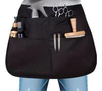 Hair Stylist Apron Adjustable Barber Apron with 4 Pockets for Men Women Waterproof and Bleach-proof Hairdressing Aprons Hairstylist Essentials for Salon Cosmetology