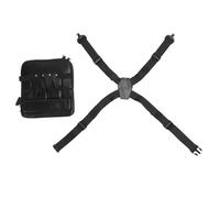 Hair Stylist Waist Bag, Salon Pouch for Hairdressing Tools, Large Capacity Barber Pouch with Divider, PU Material Tool Bag for Hairstylists and Barbers