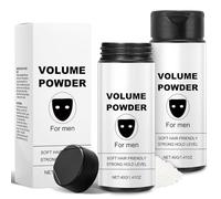 Hair Texture Powder for Men, 2Pcs Hair Styling Volume Powder, Long-Lasting Oil Control, Strong Hold Texturizing Hair Dust Products, Instantly Create Matte Finish & Fluffy Effect, Natural Ingredients