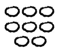 Hair Tie 8pcs NonSlip Gentle Hold Elastic Rubber Hair Circles for Thin Fine Updos Ponytail Holder Elastic for Women Girl
