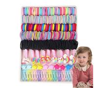 Hair Tie Gift Set | Accessories For Little Girls - Multi-coloured Tools, Fashionable Tail, Soft Elastic Bands, Variety Of Colours | Perfect For Parties, Birthdays, Girls,