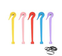 Hair Tie Removal Kit - Five Piece Elastic Rope Cutter, Ponytail Tool, Rubber Cutting Device, Care Accessories for Girls, Women, Children, Styling Care Set Collection, Cutter 5 Pieces