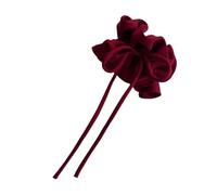 Hair Ties - Elastic Scrunchs with Bow - Elastic Coco Holder without Asuda Elegant Femininity, Ensuring a Perfect Fit for Various Events and Adding a Touch of Refinement