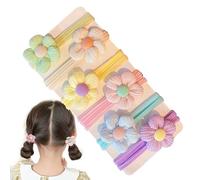 Hair Ties for Girls - 6 Piece Baby Hair Tie | Tool Styling Daily for Toddler Teen Kids Fashion Thin Thick Curly