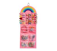 Hair Ties Organizer - Wall Bags, With Mesh Pocket | Storage Hanger With Hair Clips, Pařa, Jewelry, Sunglasses, Handbags, Dressing Table, Arm Door