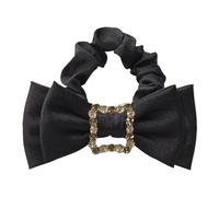 Hair Ties,Scrunchies, Hair Trim Hair Female Hair Rope Ball Scalp Rubber Band(Black)