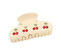 Hair Tips for Women - Hair Clippers, Acetate Hair Clips | Non Slip Hair Fears For Women Hair, Beautiful Acrylic Cherry Hair Clips For Hair