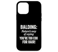 Hair Today Gone Tomorrow Funny Bald Design Case for iPhone 12 mini
