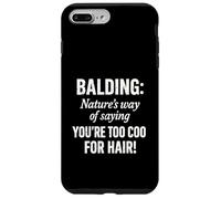 Hair Today Gone Tomorrow Funny Bald Design Case for iPhone 7 Plus/8 Plus