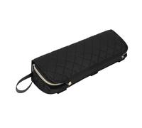 Hair Tool Bag - Portable Hair Styling Tool Organizer with Removable Heat Resistant Mat | 2-in-1 Storage Case for Flat Irons, Straighteners and Curling Irons | Travel Friendly, Durable Compact Design