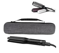 Hair Tool Travel Bag - Waterproof | Flat Iron Pouch - Trousse Pour Fer À Lisser | Para Plancha De Pelo | Straightener Holder | 2026 Pro | Men Women | Heat Resistant | Black
