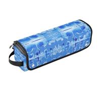 Hair Tool Travel Bag with Removable Heat Resistant Mat, Large Travel Case for Hot Tools, Curling Iron, Flat Irons, Hair Volumizer, Tint Dye (9), Tie, Tie Dye (9), 1 Size
