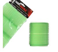 Hair Tools Cling Rollers Jumbo Green 61mm (6)