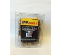 HAIR TOOLS EXTRA-LONG 2 1/5INCH WAVED BLONDE GRIPS 500 BOX by Hair Tools