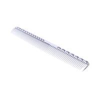 Hair Tools Tooth Hair Comb Aluminium Hair Comb Hair Comb for Salons Double Side Haircut Comb Double Sided (Silver medium)