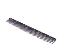 Hair Tools Tooth Hair Comb Aluminium Hair Comb Hair Comb for Salons Double Side Haircut Comb Double Sided (Black medium)