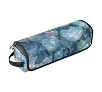 Hair Tools Travel Bag and Heat Resistant Mat Portable Travel Carrying Case for Flat Iron Hot Tools and Haircare Accessories, Flower Dreams Travel Bag for Hair Tools