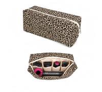 Hair Tools Travel Bag Compatible With Dyson Airwrap & Shark Flexstyle, Portable Hair Tools Organizer, Carrying Case For Dyson Air Wrap Styler Shark Flex Style, Hair Dryer Curling Irons Bag (Leopard)