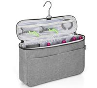 Hair Tools Travel Bag Compatible with Dyson Airwrap Styler and Shark FlexStyle Air Styling Portable Travel Storage Bag with Hanging Hook for Hair Curler and Attachment with Multi-pockets (ONLY BAG)