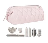 Hair Tools Travel Bag for Shark Flex Fusion Puffer Flexstyle Carring Case Portable Dyson Airwrap Travel Case for Shark Hair Dryer Flat Curing Iron Organizer, Pink, Modern