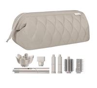 Hair Tools Travel Bag for Shark Flex Fusion Puffer Flexstyle Carring Case Portable Dyson Airwrap Travel Case for Shark Hair Dryer Flat Curing Iron Organizer, Camel, Modern