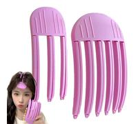 Hair Top Enhancer - Tall Skull Artifact Hairpin - 2 Traceless Clips | Hair Accessory with 3 or 6 Teeth to Increase Volume, Lift Head, Invisible Styling, Tools