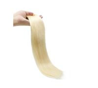 Hair Toppers for Women Clip in Hair Extensions Straight Per Set with 18 Clips 120G Double Weft Virgin Human Hair Natural Black Color Messy Hair Bun Hairpiece(613,14inches)
