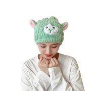 Hair Towel Shower Cap 1pcs Microfiber Hair Turban Quickly Dry Hat Wrapped Towel Bathing Bathroom(Color 04)