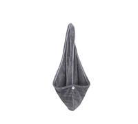 Hair Towel Wrap 66x25cm Towel Women Adult Bathroom Absorbent Quick-Drying Bath Thicker Shower Long Curly Hair Cap Microfiber Wisp Dry Head Hair(Dark grey)