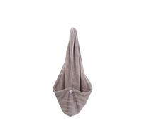Hair Towel Wrap 66x25cm Towel Women Adult Bathroom Absorbent Quick-Drying Bath Thicker Shower Long Curly Hair Cap Microfiber Wisp Dry Head Hair(Khaki)