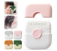 Hair Trimmer Comb,Split Ends Trimmer,Split end Trimmer for Women, Mini Portable Hair Breakage Tool, Dual-Sided Design with Cover, for Thinning Hair Cutting and Styling Scissors Hairdressing(Pink)