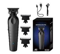 Hair Trimmer, Electric Hair Clipper, Rechargeable High-Speed Quiet Shaving Tool Powder Metallurgy Cutter, 3 Limit Combs, USB Charging for Men Home Travel, 5.91x1.77 Inches