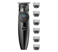Hair Trimmer for Men, High-Quality Beard Trimmers with Ergonomic Handle, Durable Battery Razor with Low Volume for Haircut, Care, Children, Birthday, Personal Use