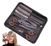 Hair Trimmer Set - Durable Thinning and Cutting Shears Stainless Steel Tool | Simple Hairdressing Kit for Men and Women, Home Salon, Hair Styling for Cape